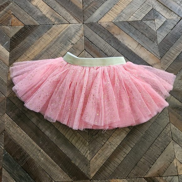 Pink Glitter Kids Tutu Skirt - Picture 1 of 5